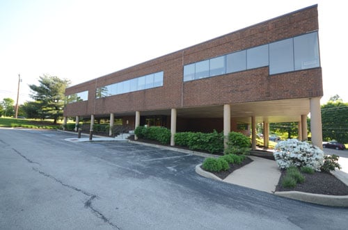 Exterior view of a medical or clinical office building